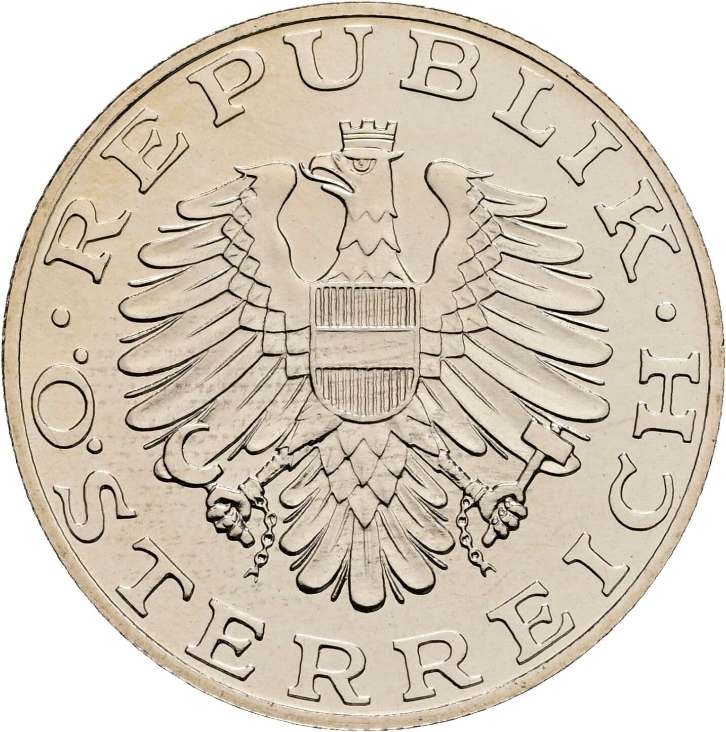 10 Schilling 1990 – Rückseite