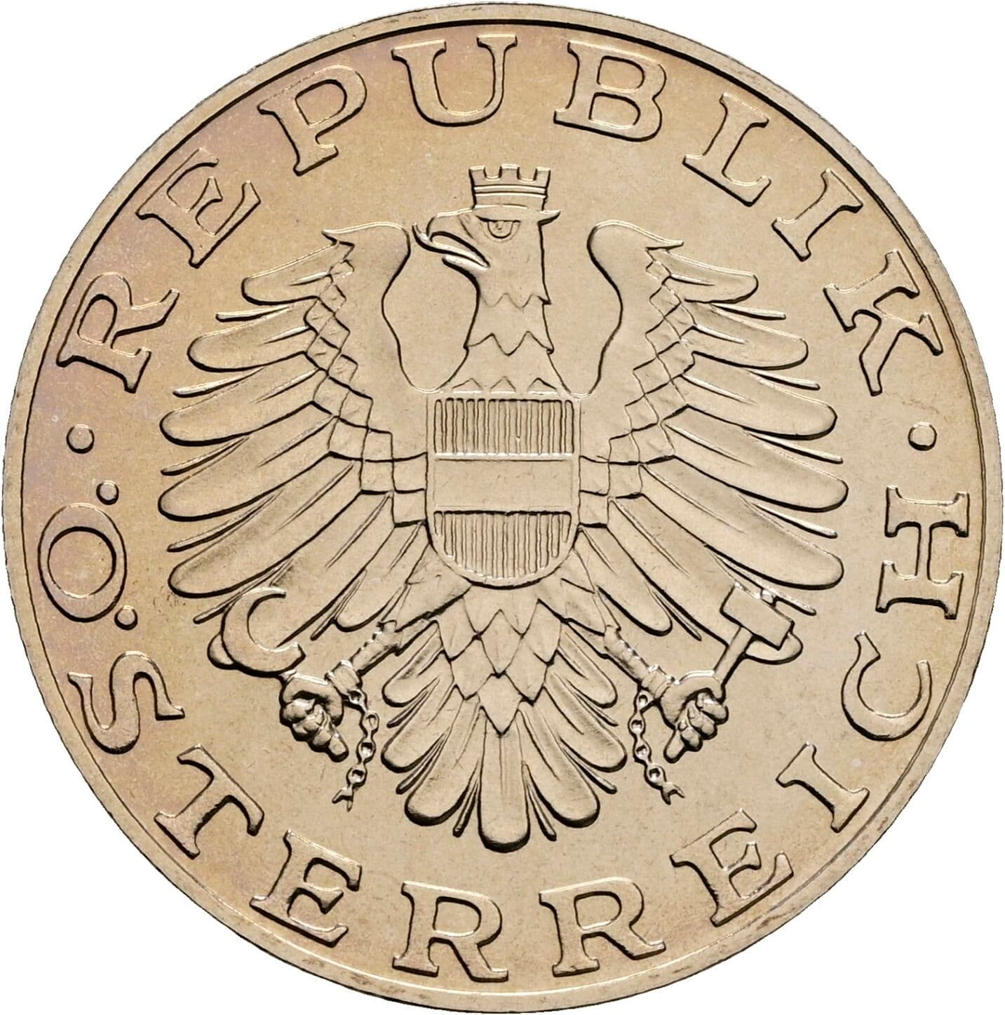 10 Schilling 1993 – Rückseite