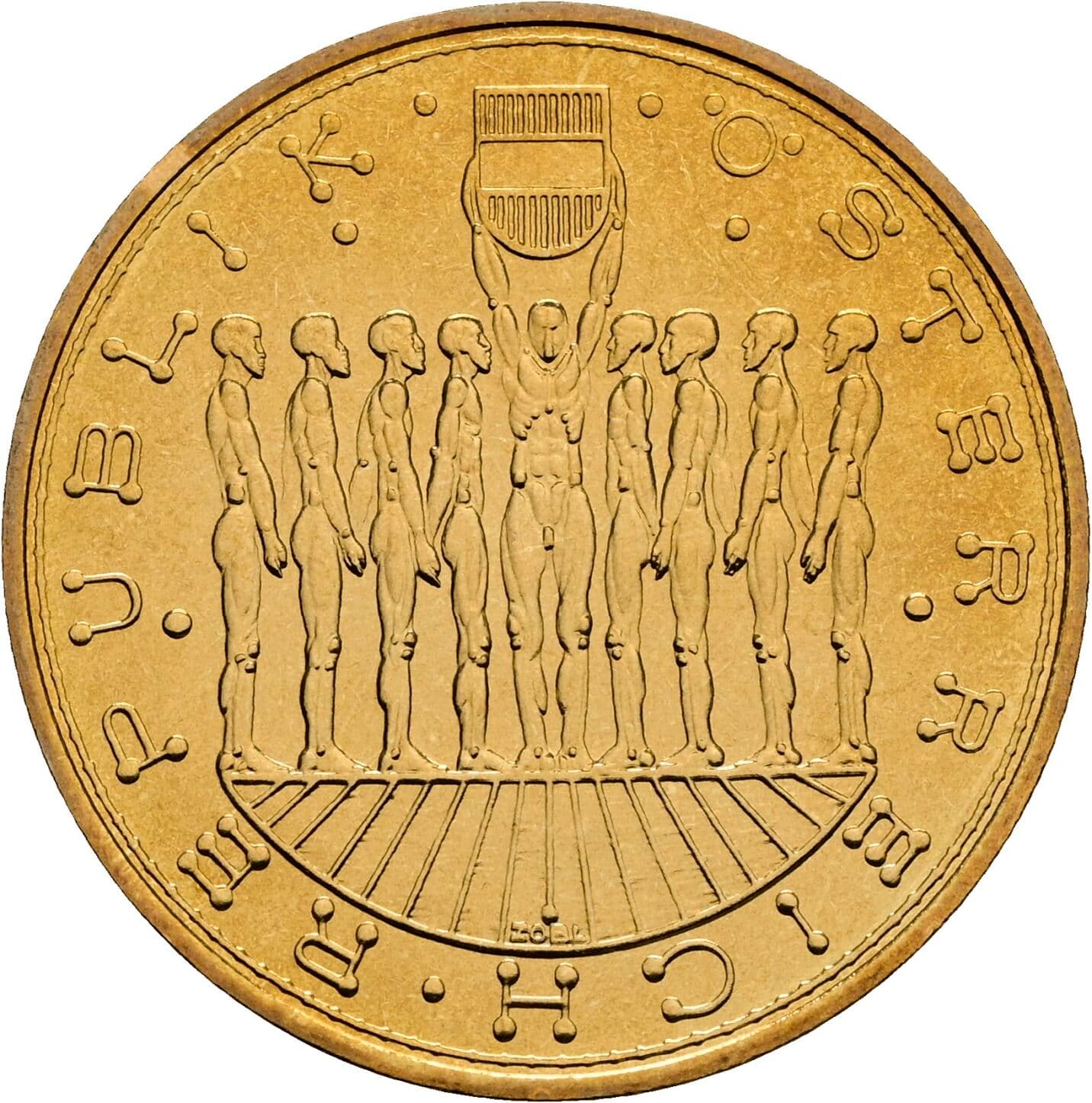 20 Schilling 1993 – Rückseite