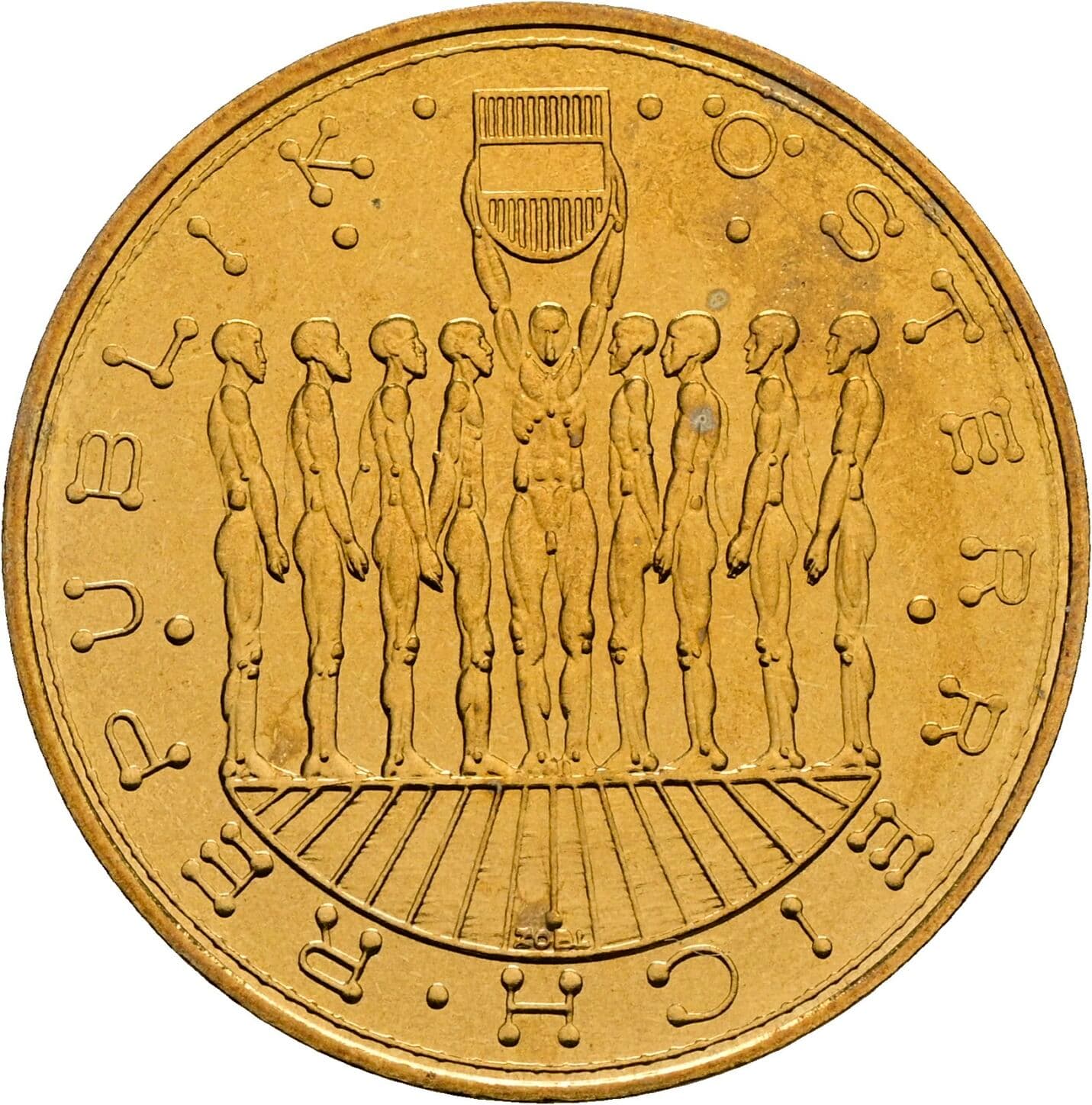 20 Schilling 1993 – Rückseite