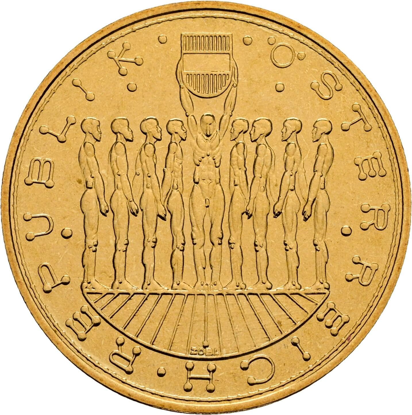 20 Schilling 1992 – Rückseite