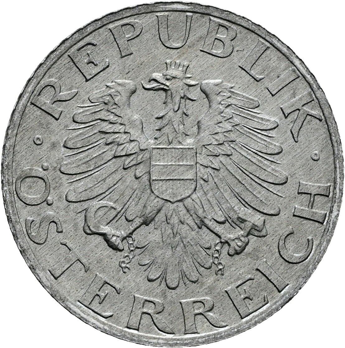 5 Groschen 1994 – Rückseite