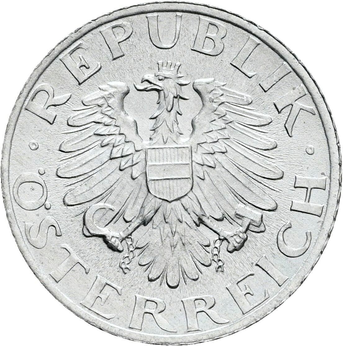 5 Groschen 1989 – Rückseite
