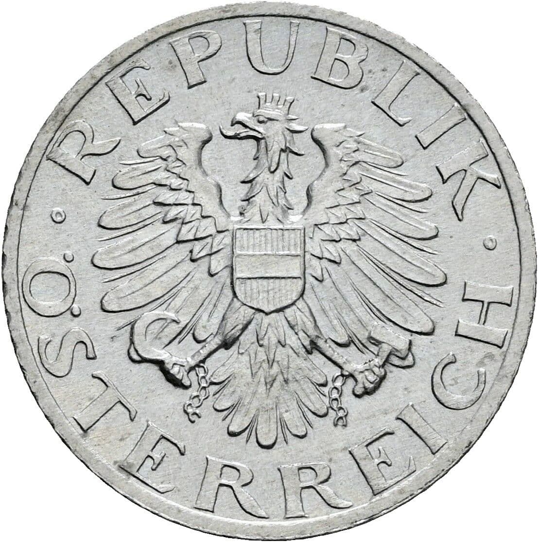 5 Groschen 1983 – Rückseite