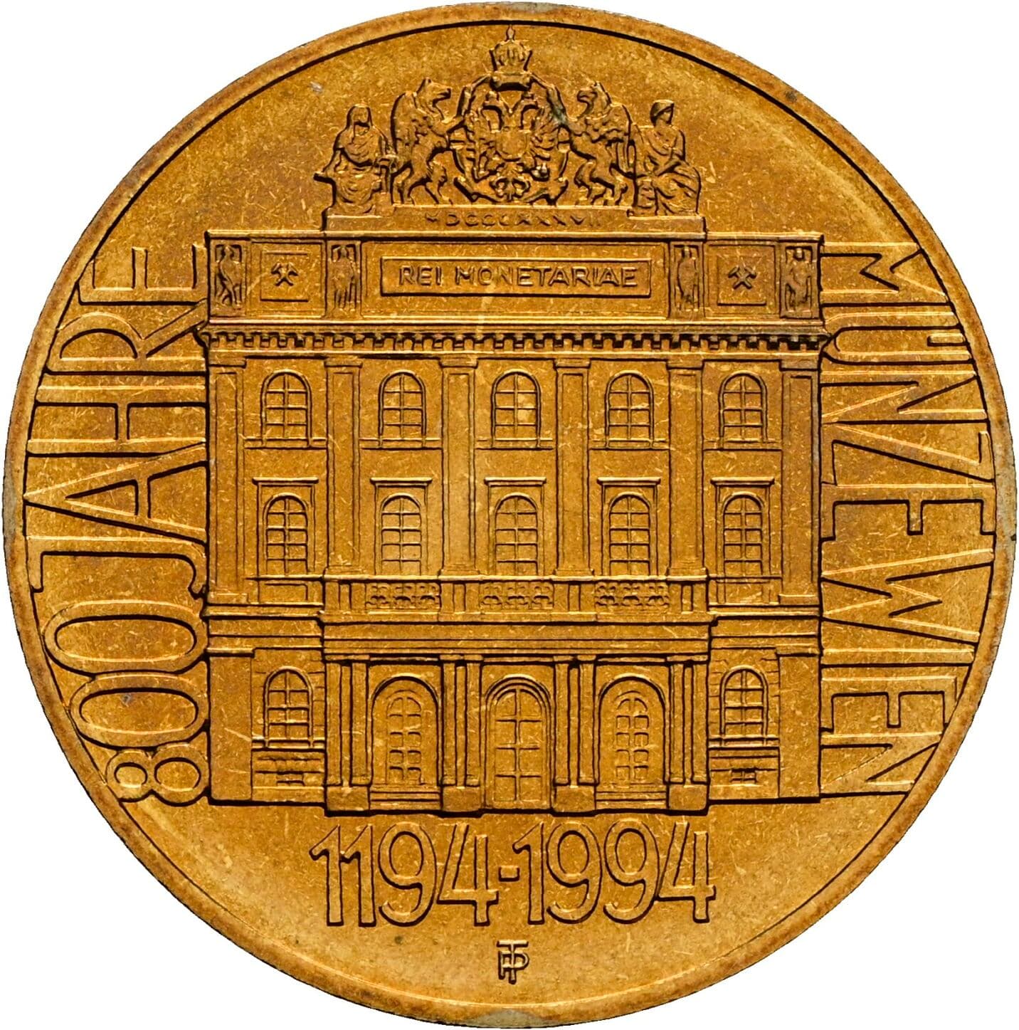20 Schilling 1994 – Rückseite