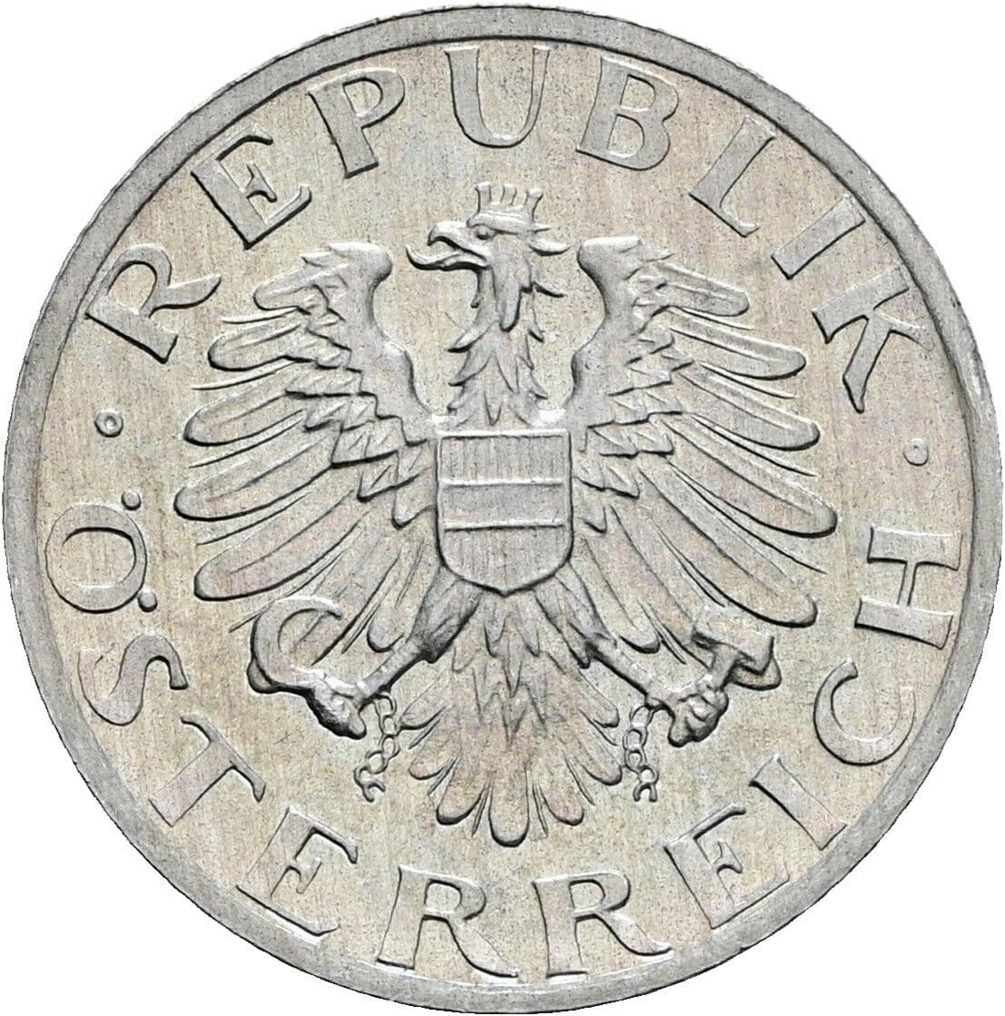 5 Groschen 1987 – Rückseite