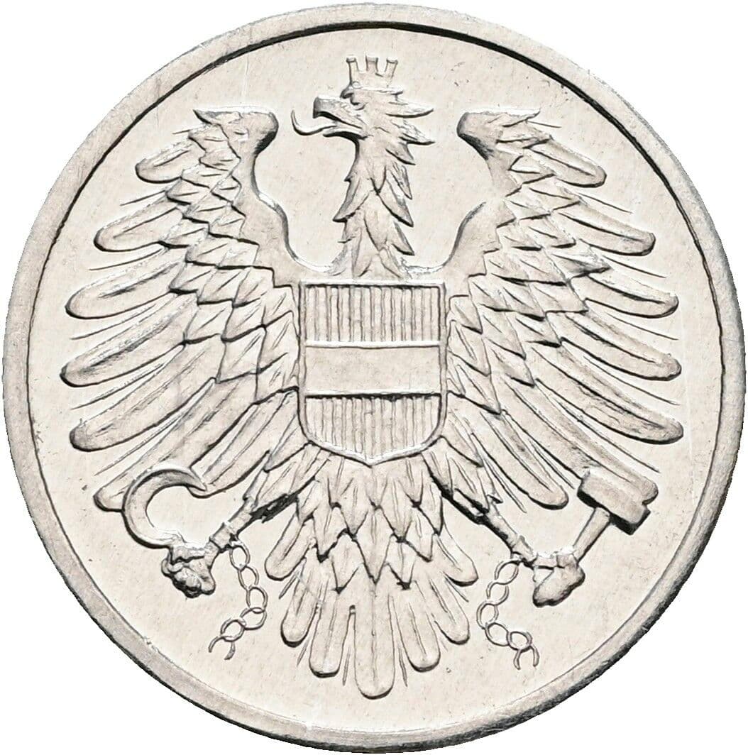 2 Groschen 1971 – Rückseite