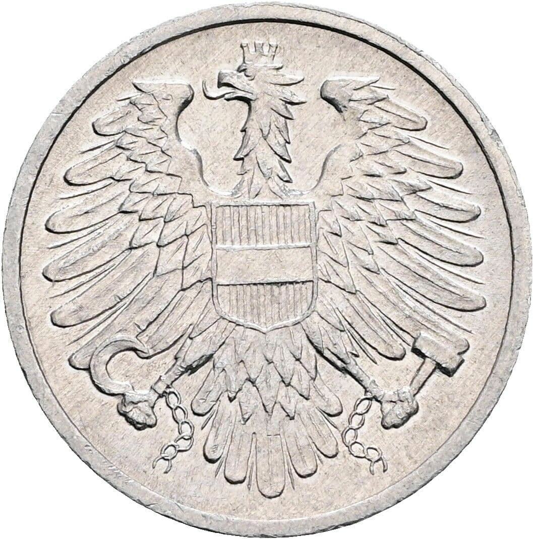 2 Groschen 1979 – Rückseite