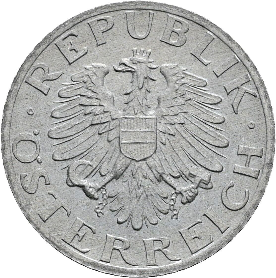 5 Groschen 1993 – Rückseite