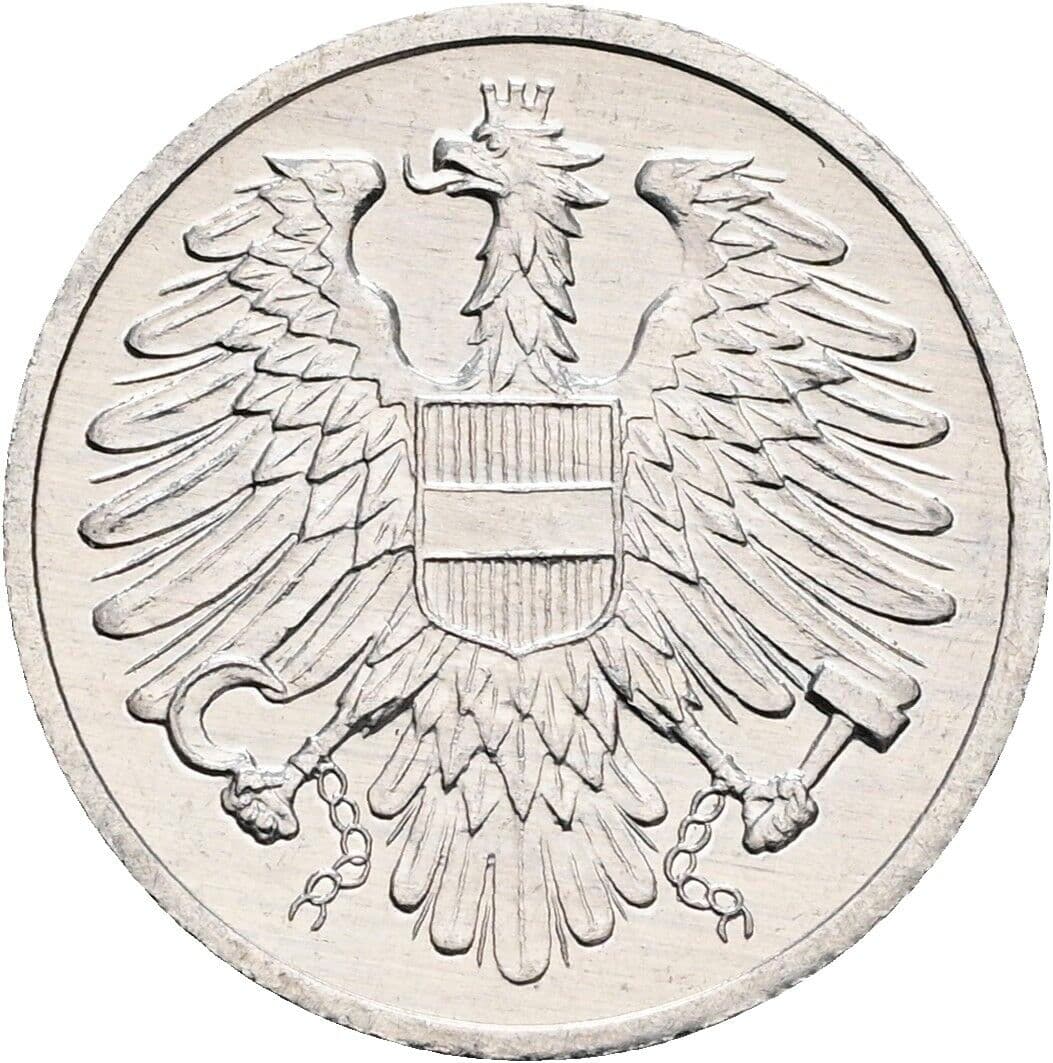 2 Groschen 1991 – Rückseite