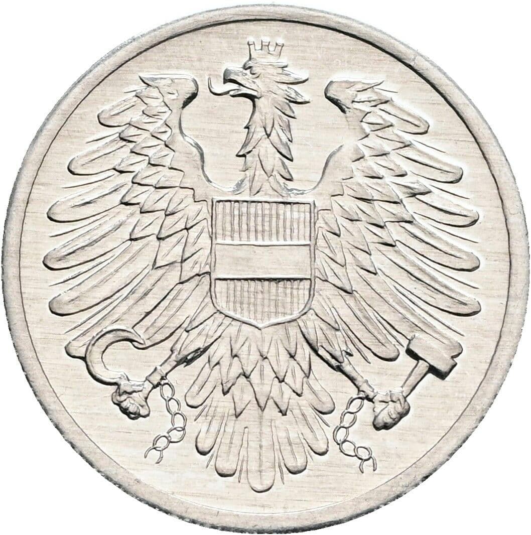 2 Groschen 1984 – Rückseite