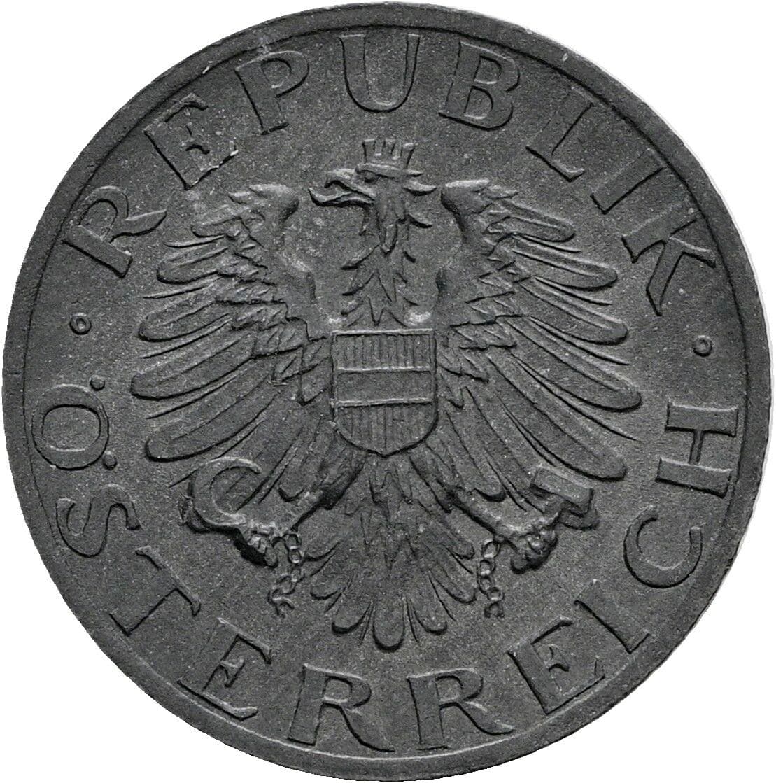 5 Groschen 1979 – Rückseite