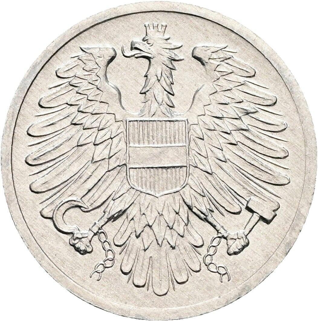 2 Groschen 1982 – Rückseite