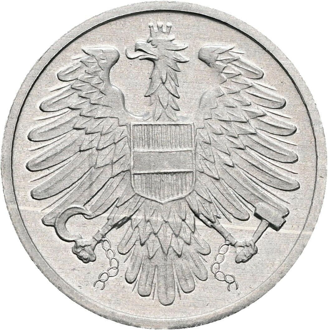2 Groschen 1969 – Rückseite
