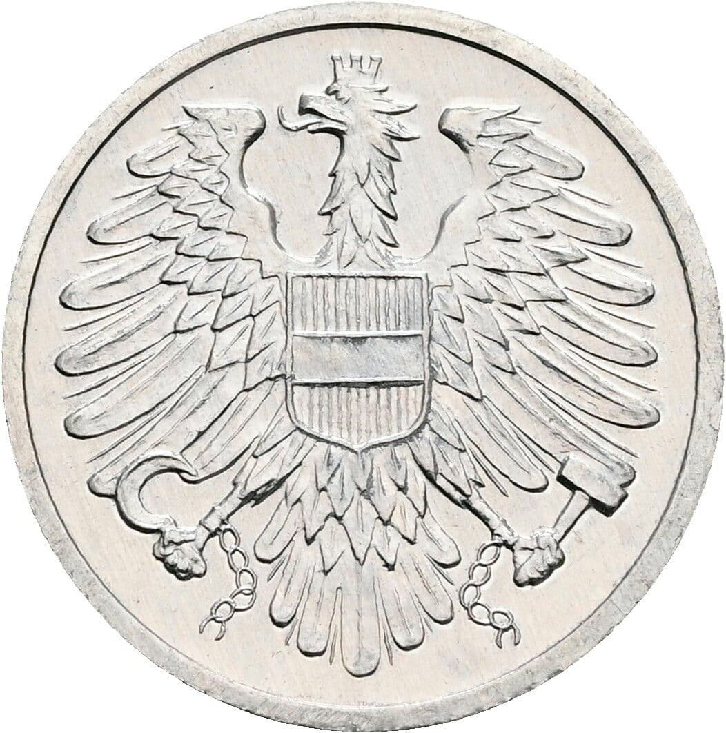 2 Groschen 1988 – Rückseite
