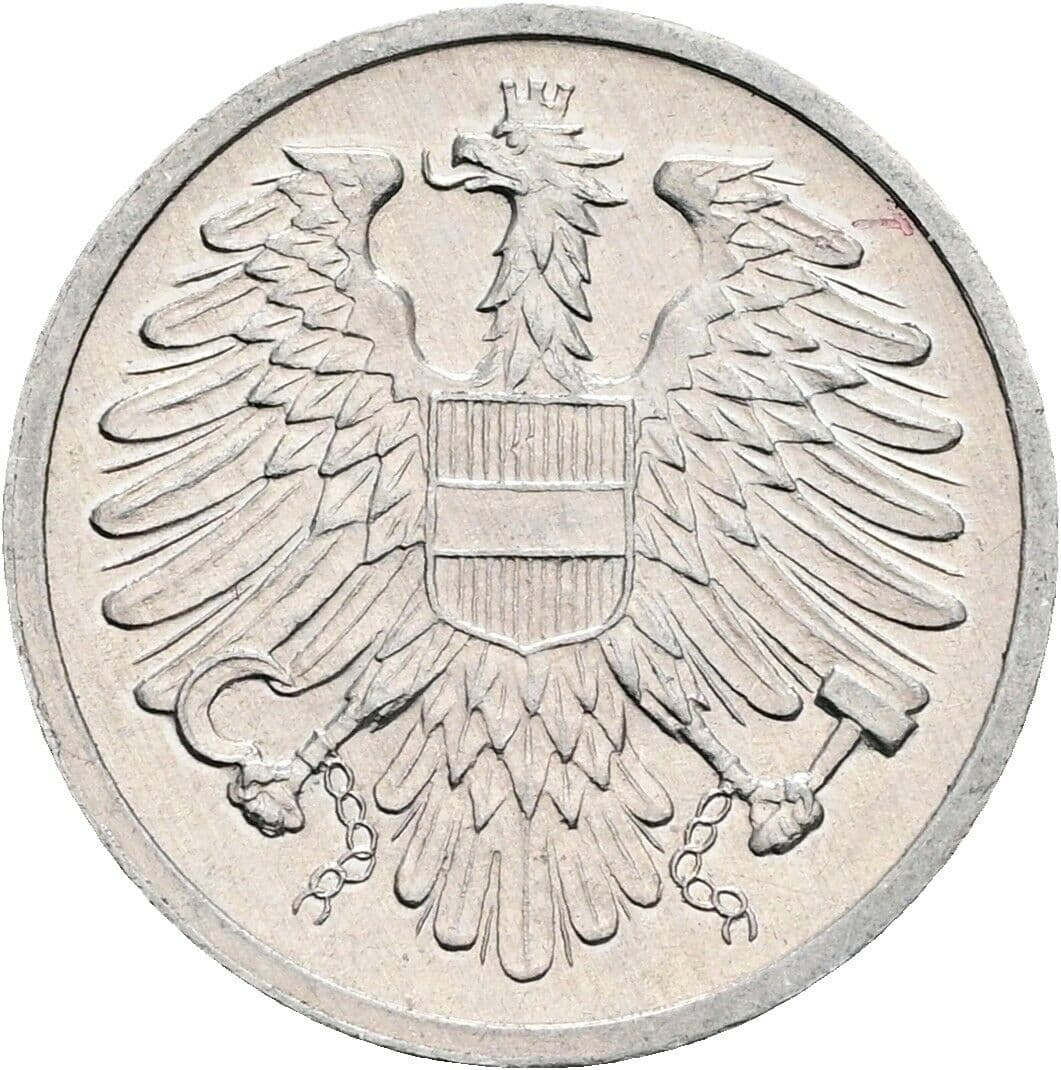 2 Groschen 1981 – Rückseite