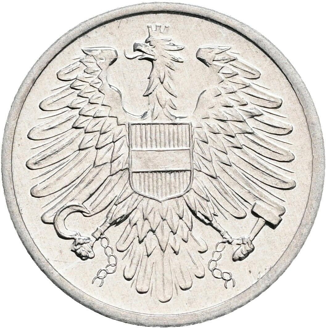 2 Groschen 1981 – Rückseite