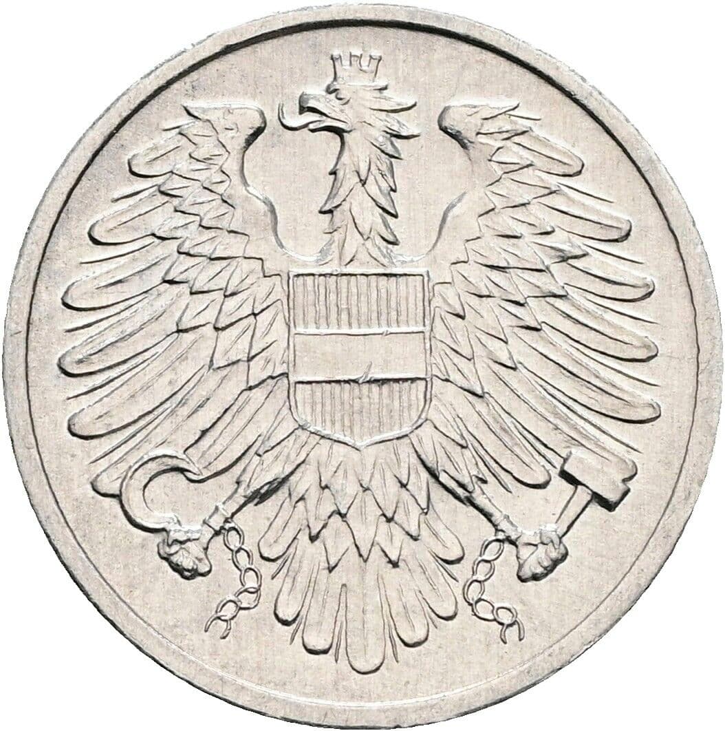 2 Groschen 1982 – Rückseite