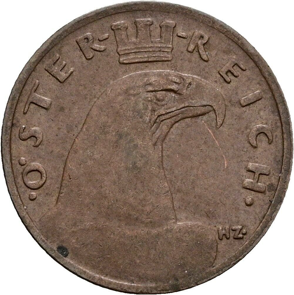 1 Groschen 1937 – Rückseite