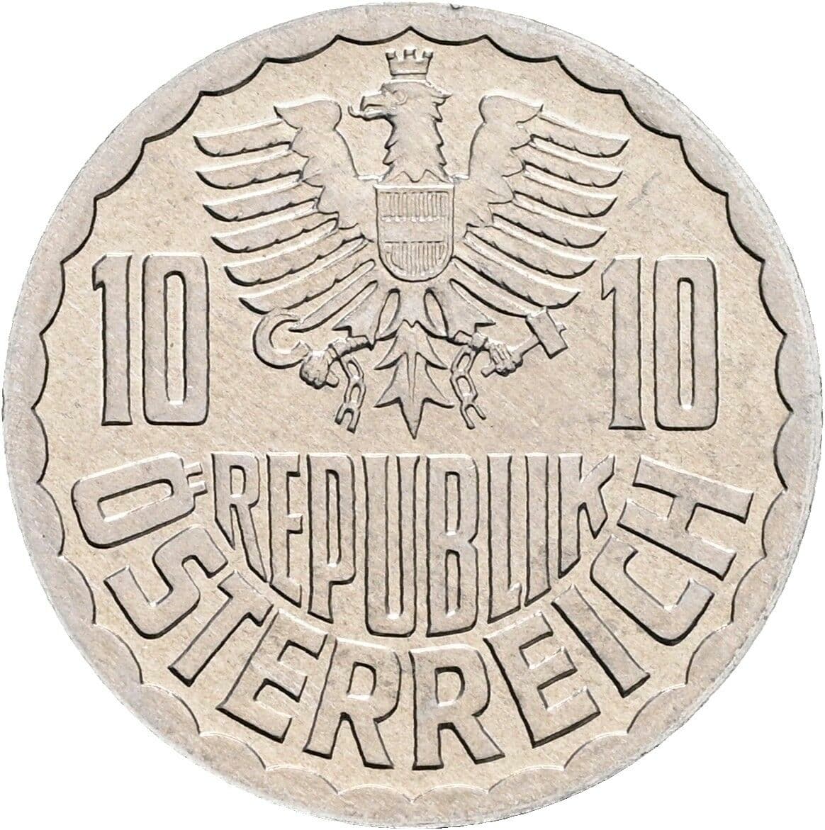 10 Groschen 1994 – Rückseite