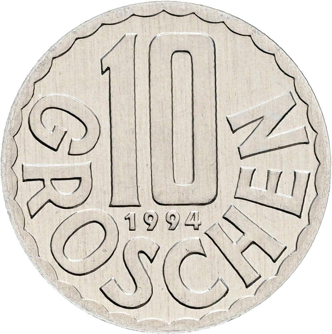 10 Groschen 1994 – Vorderseite