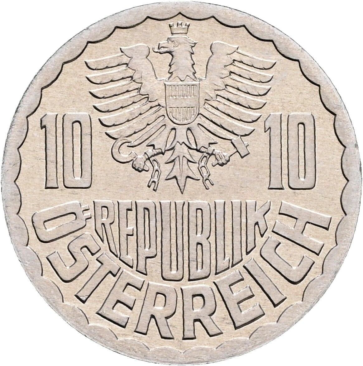 10 Groschen 1994 – Rückseite