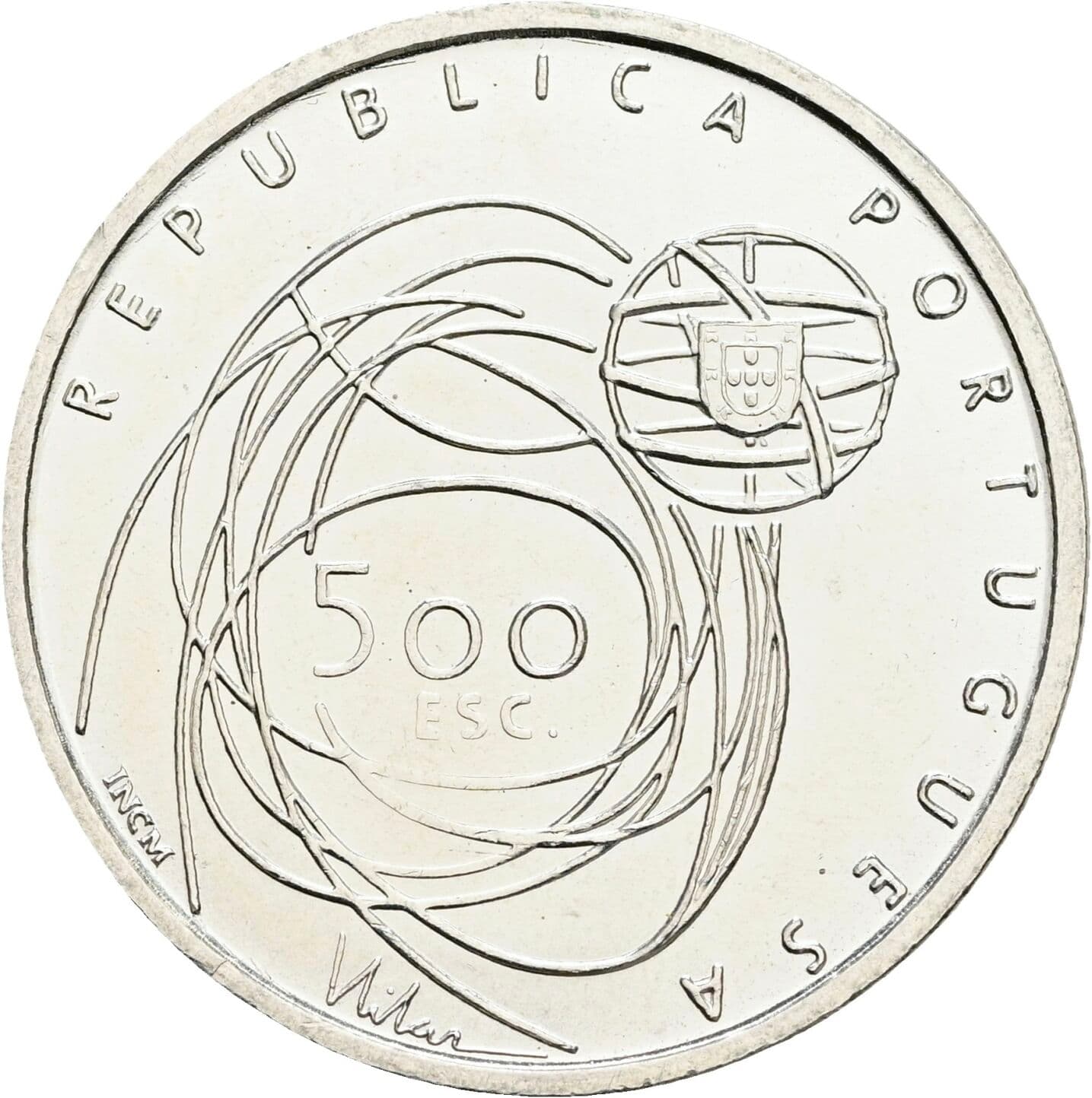 500 Escudos 2001 – Vorderseite