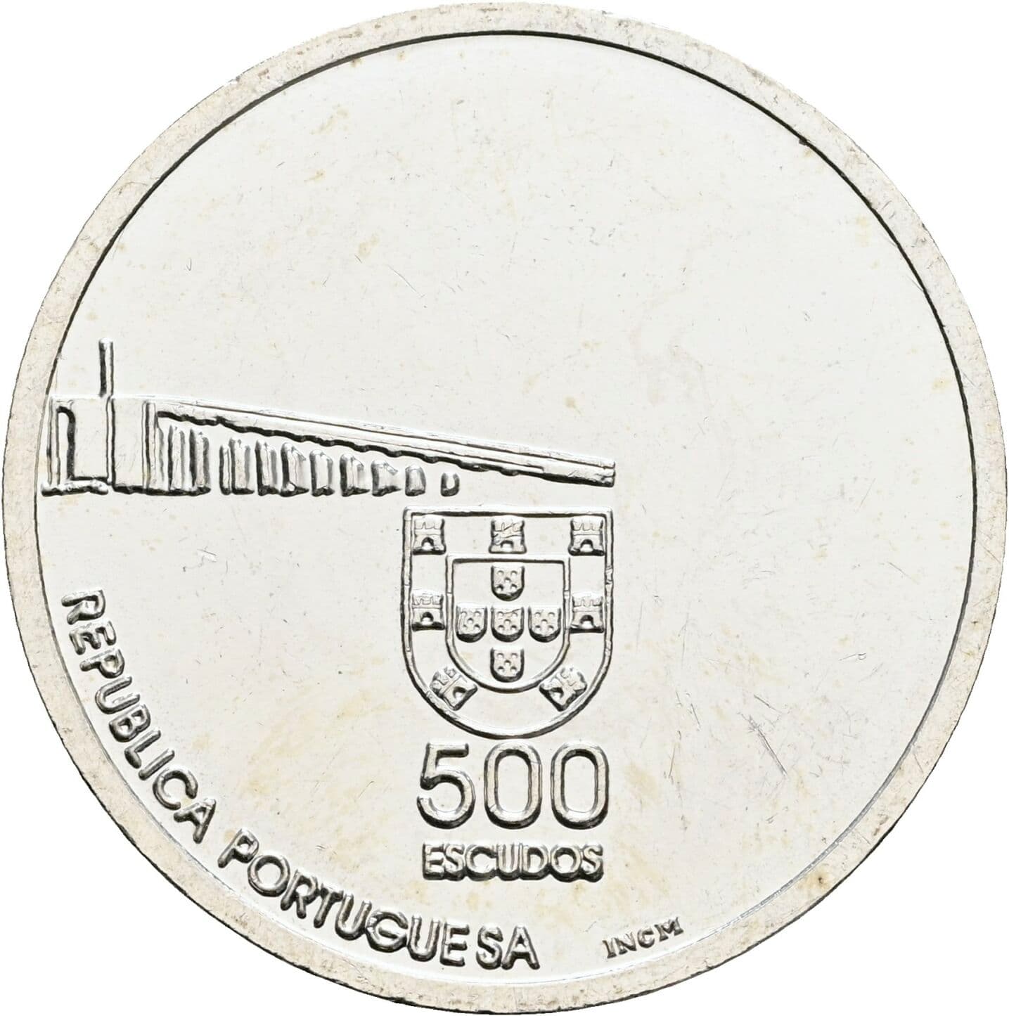 500 Escudos 1999 – Rückseite