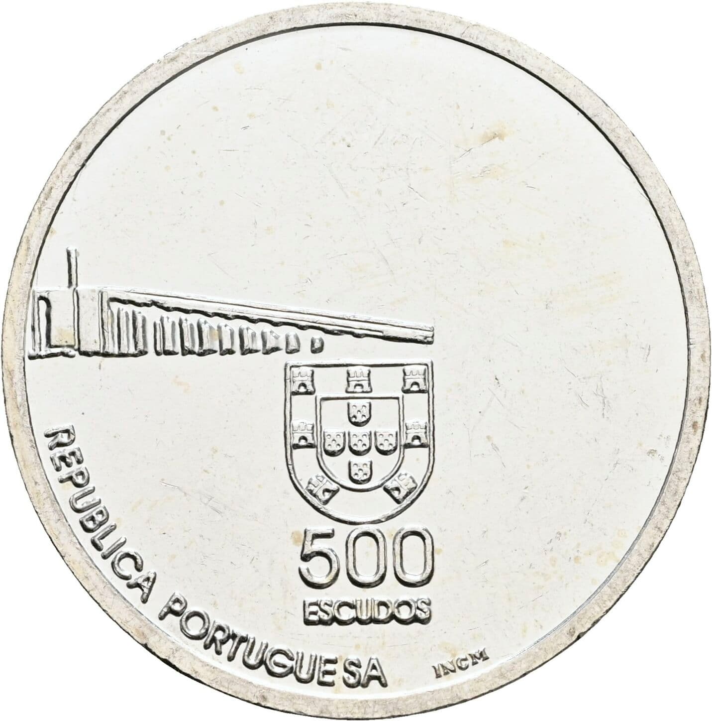 500 Escudos 1999 – Rückseite