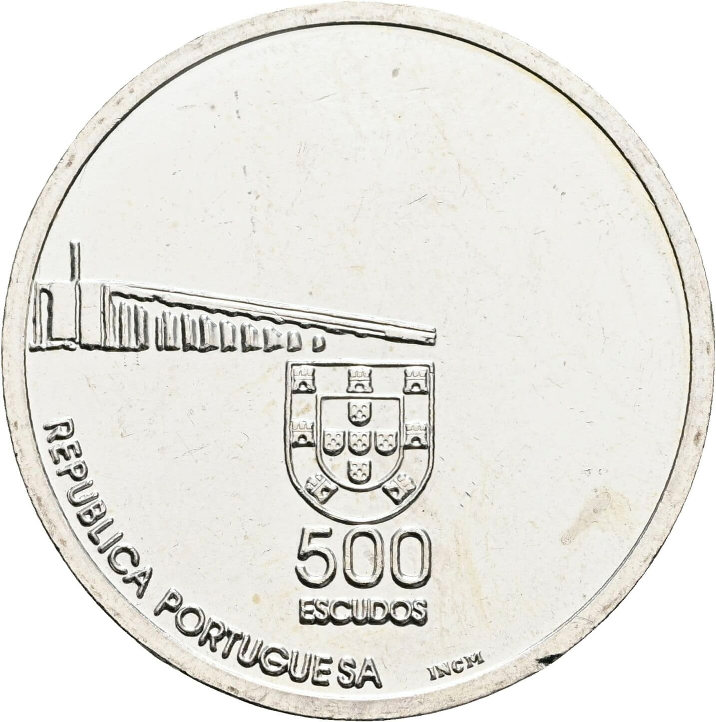 500 Escudos 1999 – Rückseite