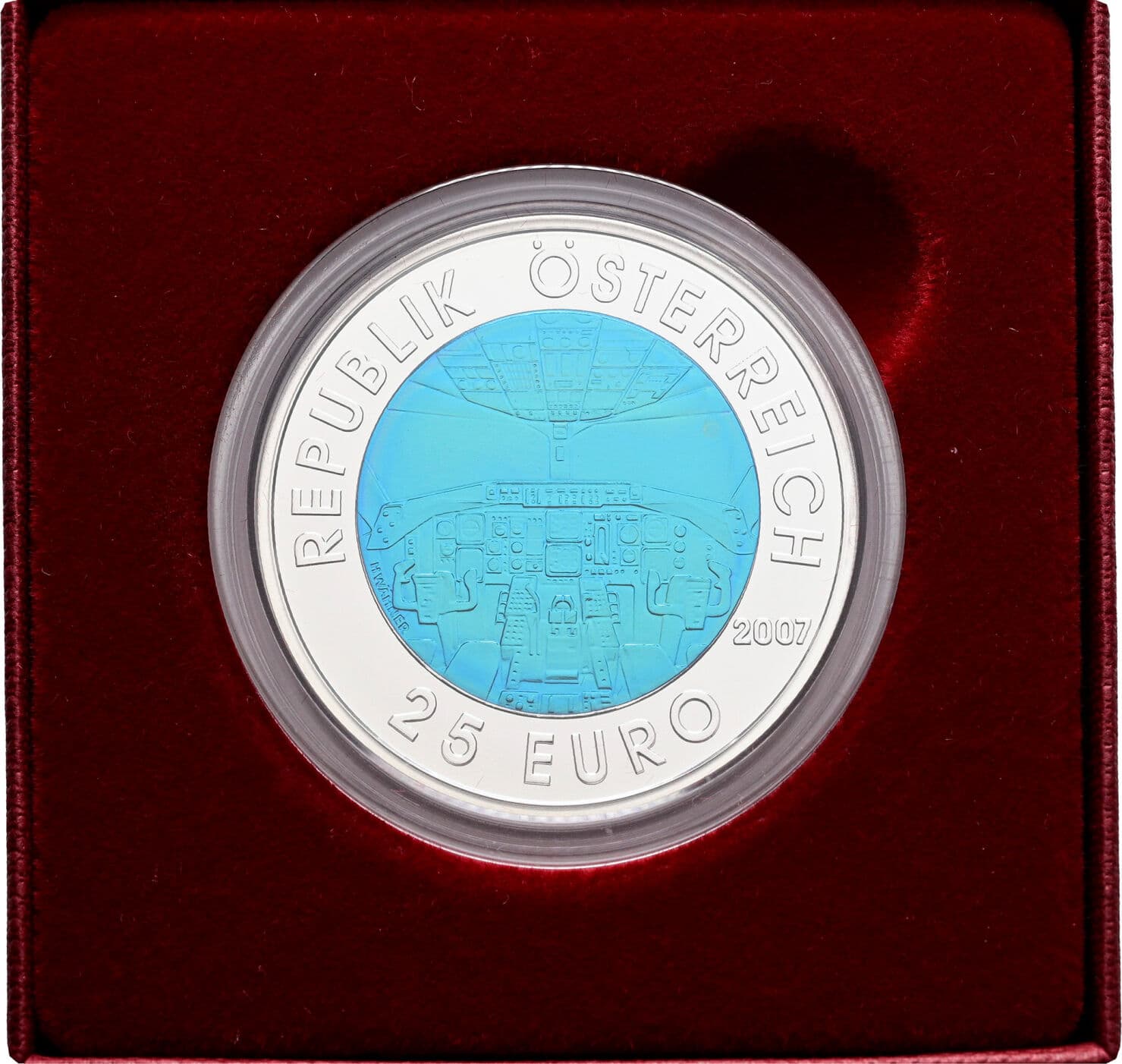 25 Euro 2007 – Rückseite