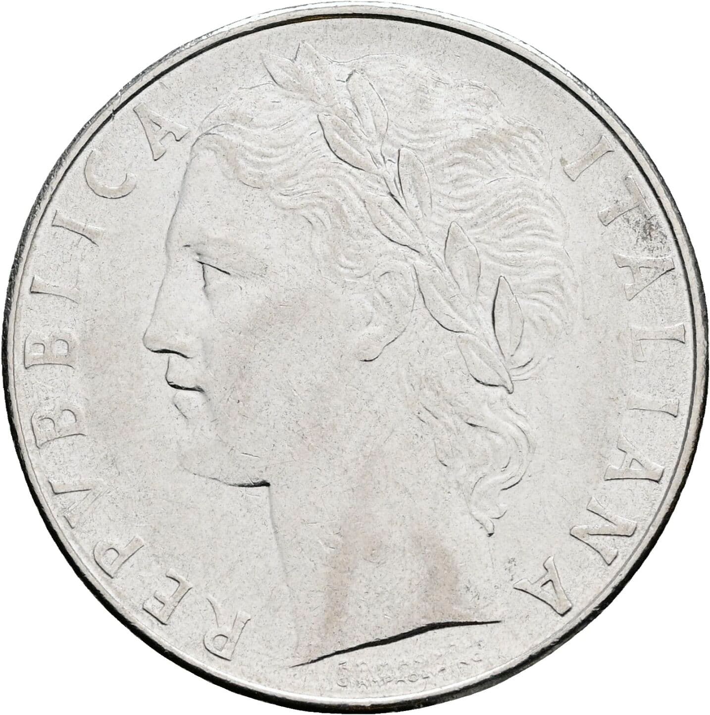 100 Lire 1978 – Vorderseite