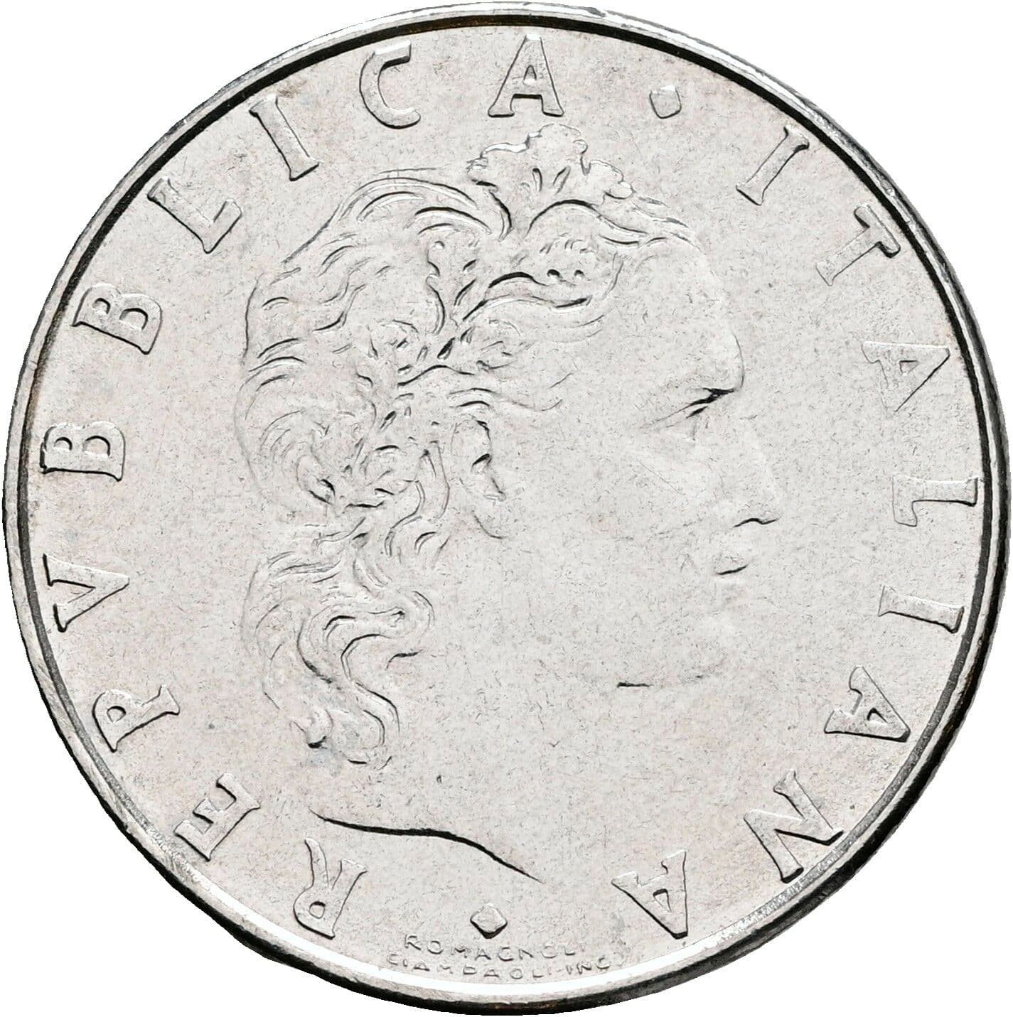 50 Lire 1981 – Vorderseite