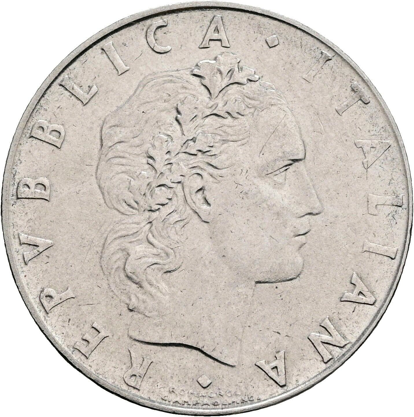 50 Lire 1962 – Vorderseite