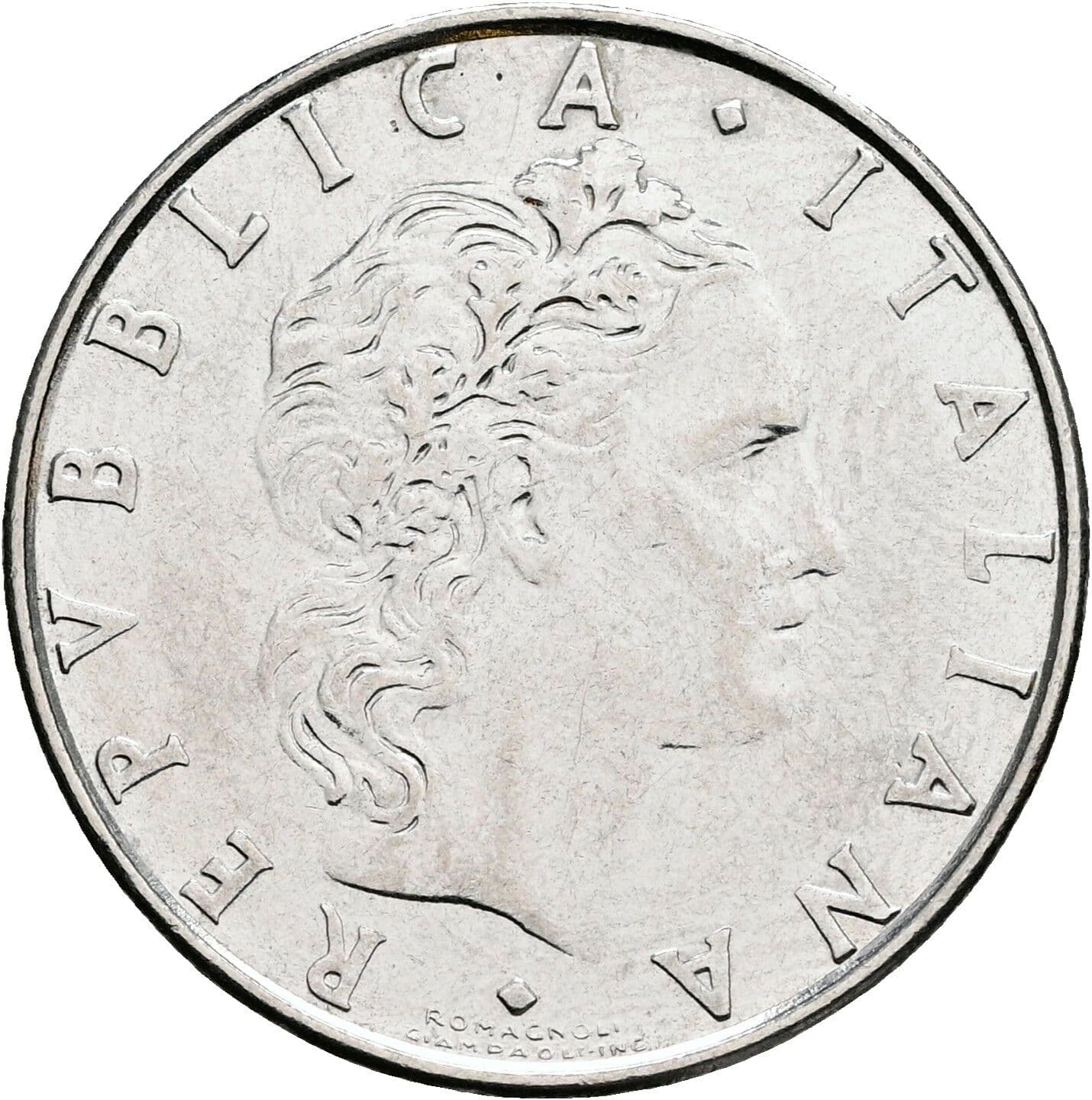 50 Lire 1983 – Vorderseite