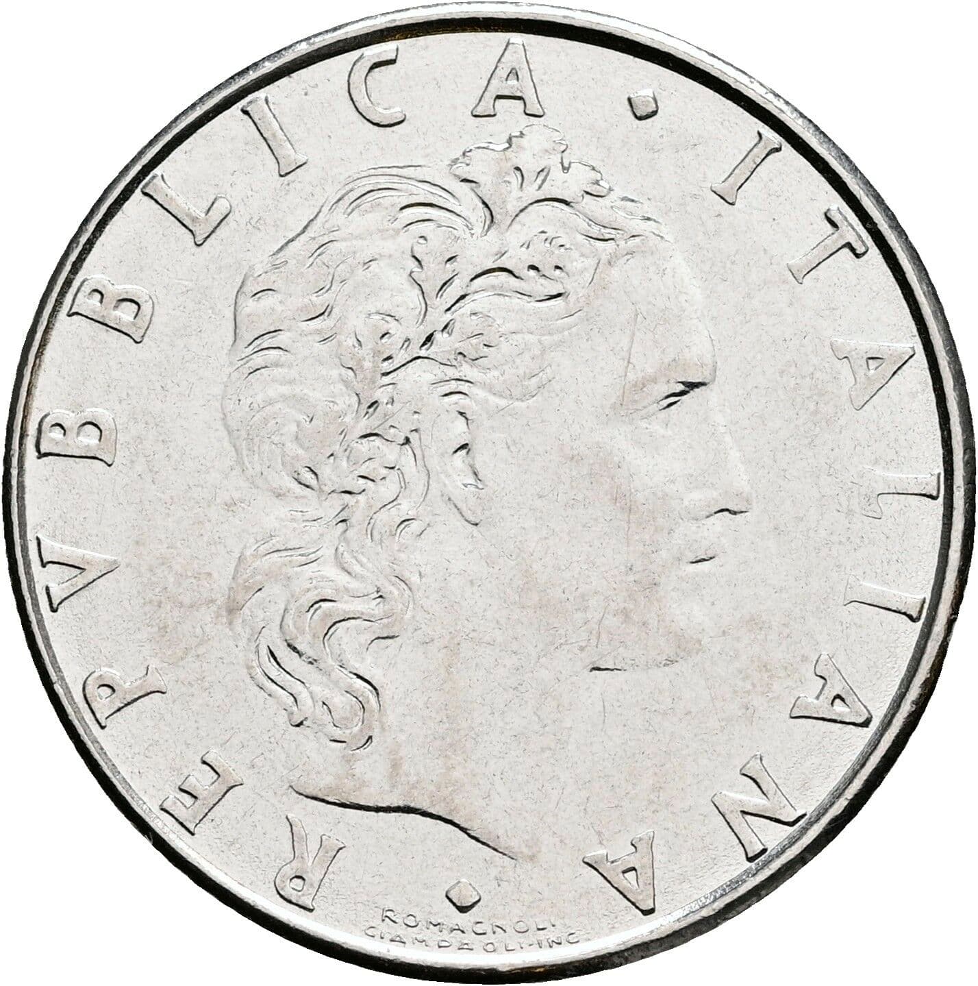 50 Lire 1983 – Vorderseite