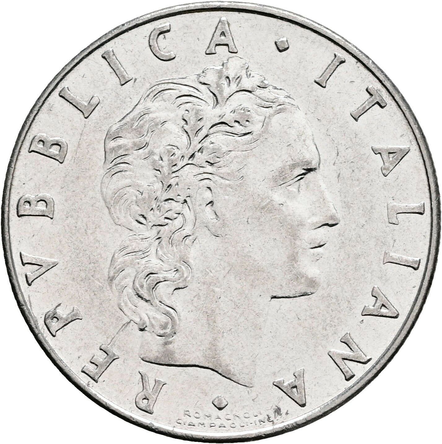 50 Lire 1981 – Vorderseite