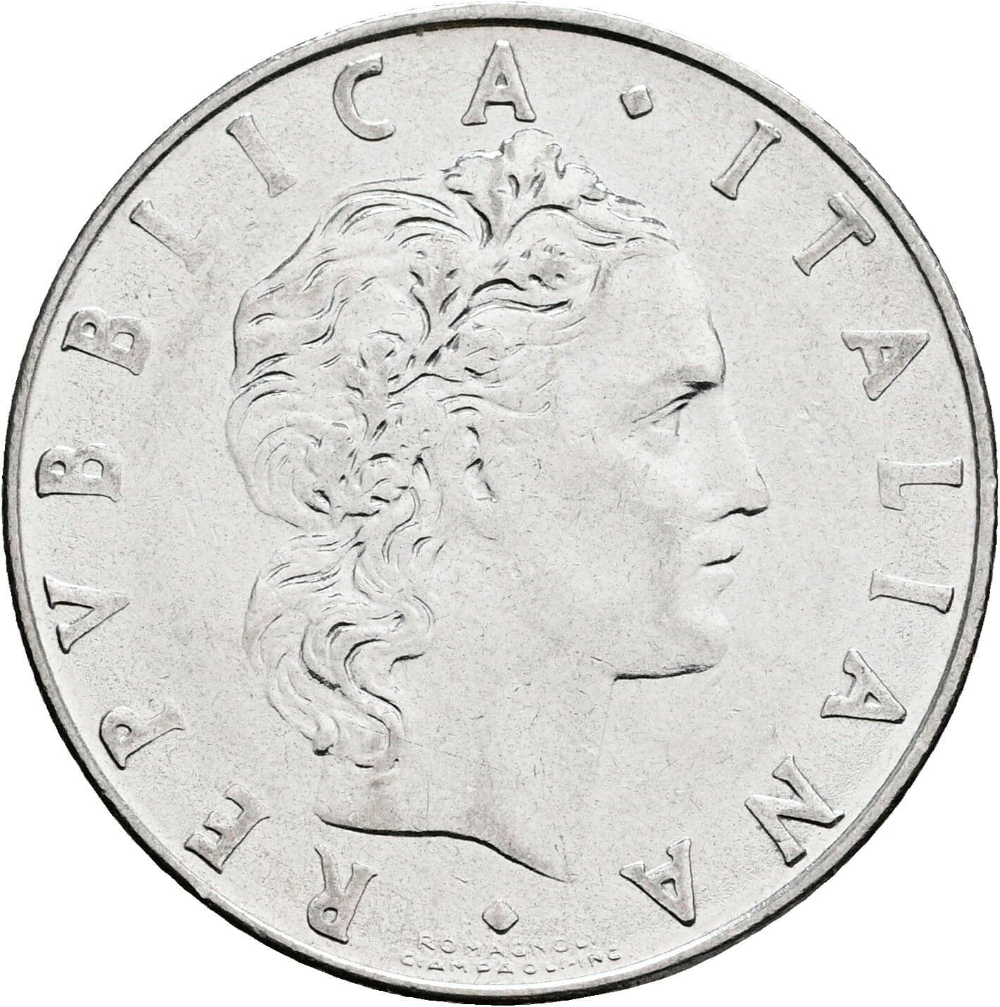 50 Lire 1979 – Vorderseite