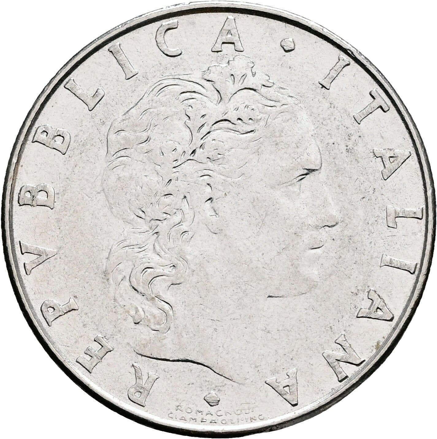 50 Lire 1981 – Vorderseite