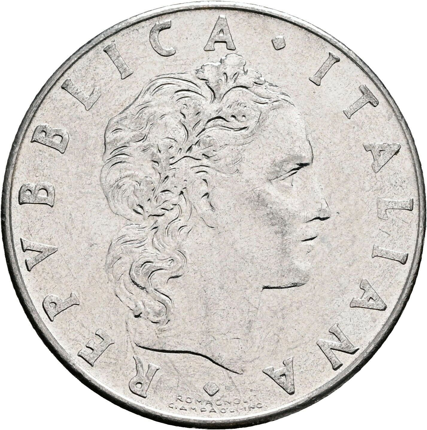 50 Lire 1978 – Vorderseite