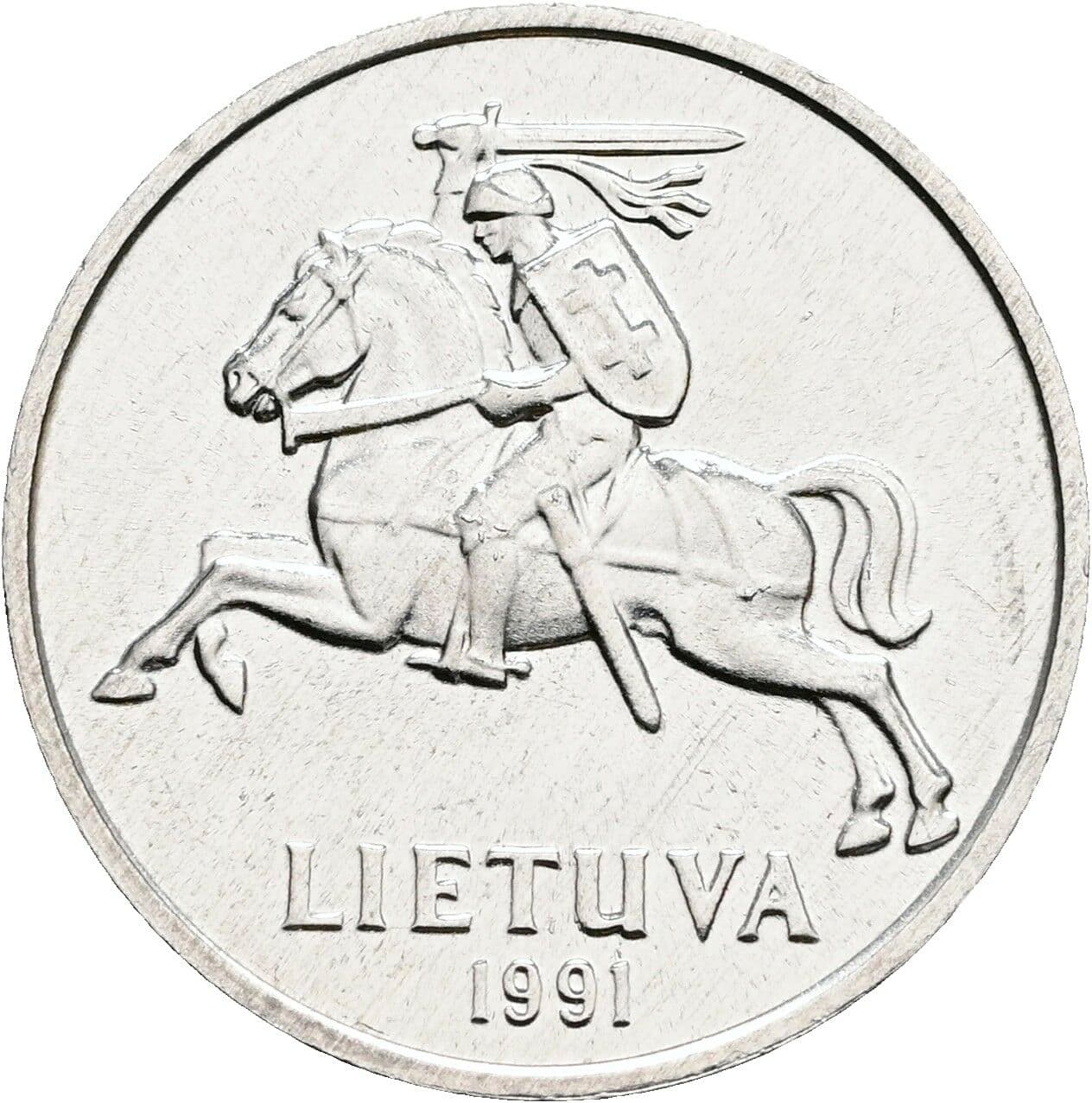 2 Centai 1991 – Rückseite