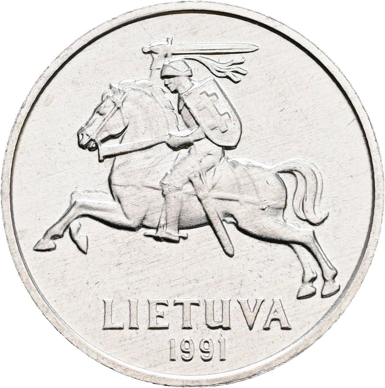 2 Centai 1991 – Rückseite