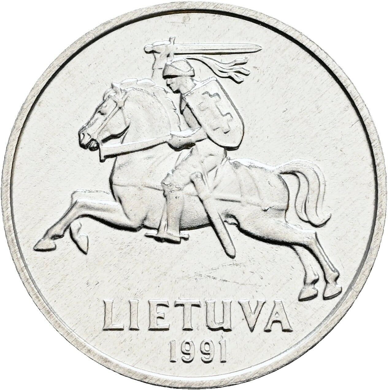 2 Centai 1991 – Rückseite
