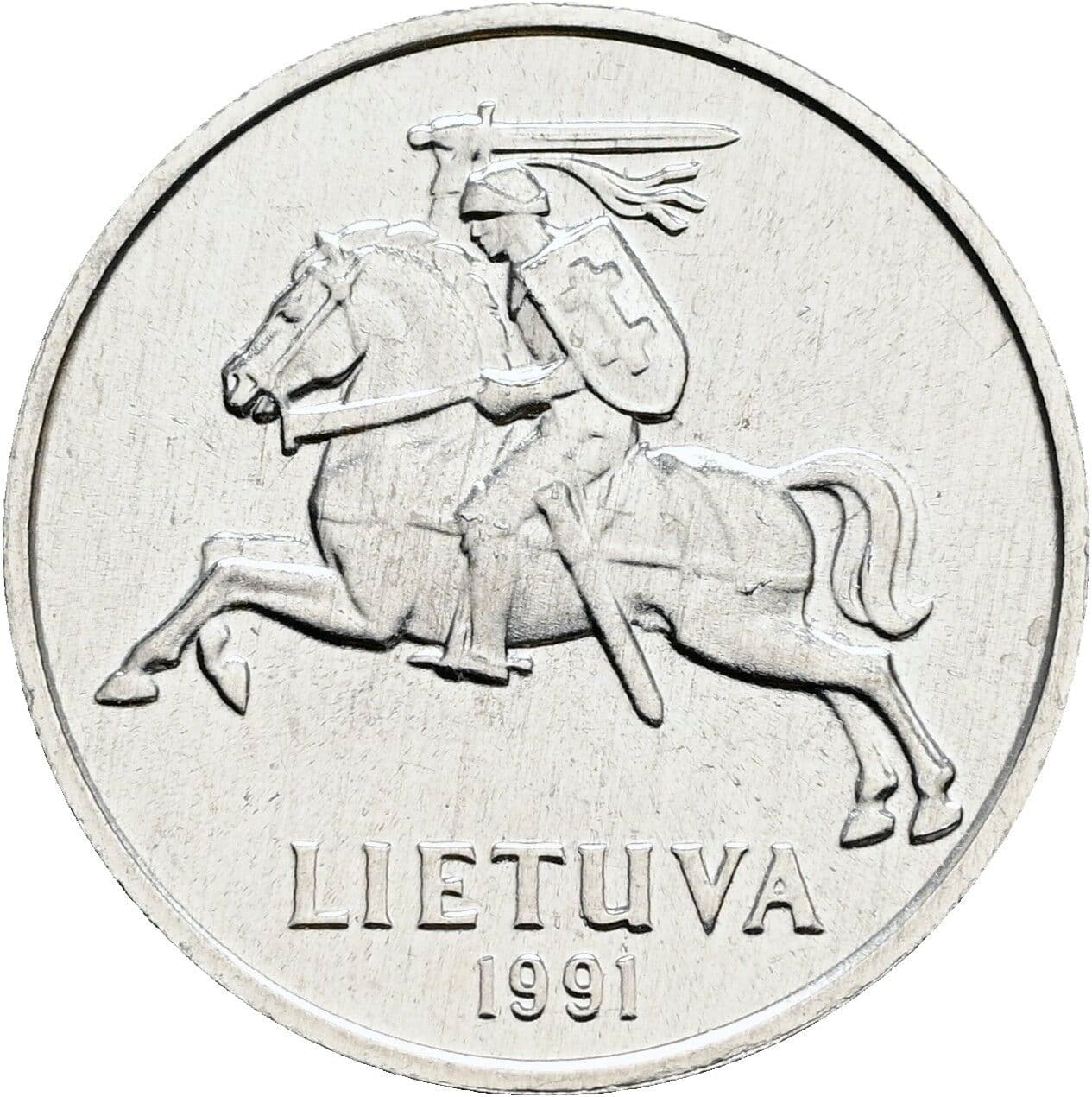 2 Centai 1991 – Rückseite