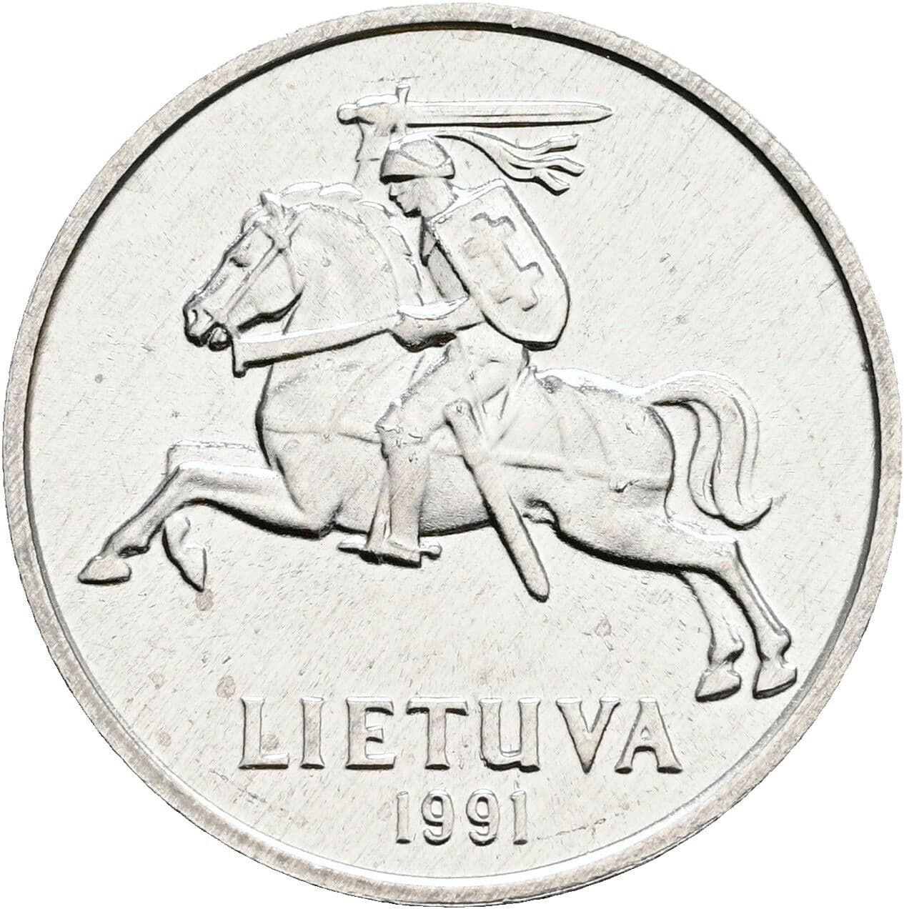 2 Centai 1991 – Rückseite