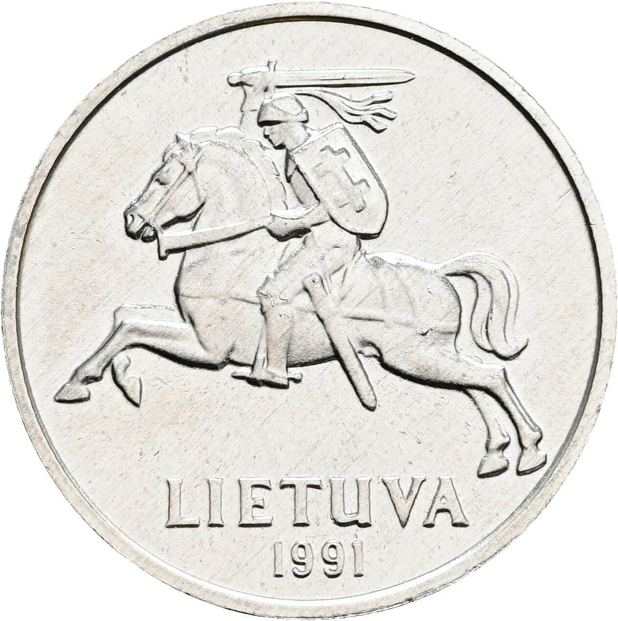 2 Centai 1991 – Rückseite
