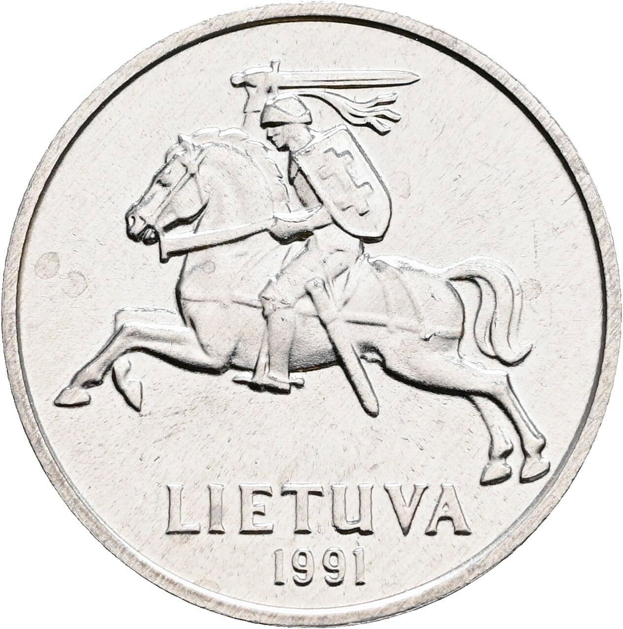 2 Centai 1991 – Rückseite