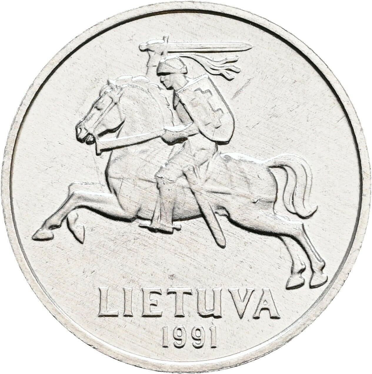 2 Centai 1991 – Rückseite