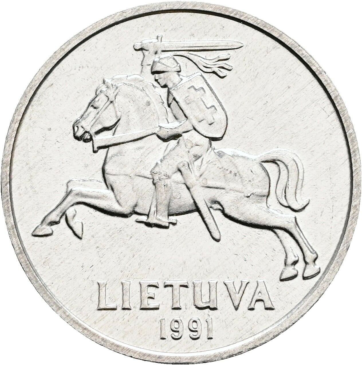 2 Centai 1991 – Rückseite