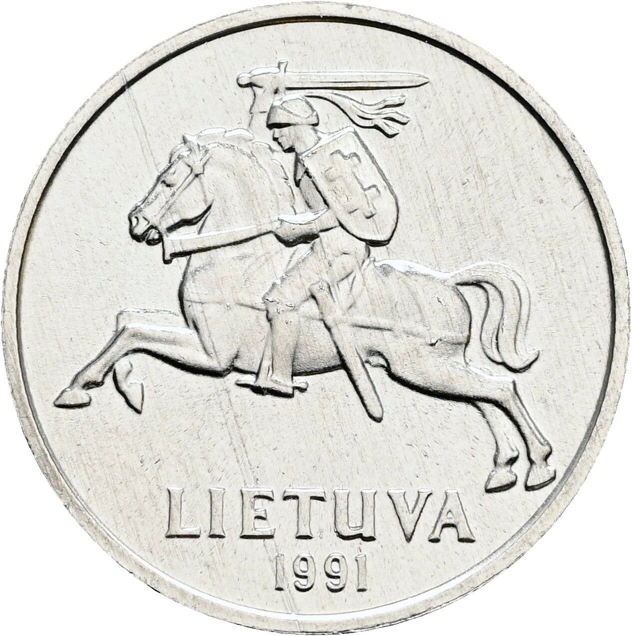 2 Centai 1991 – Rückseite